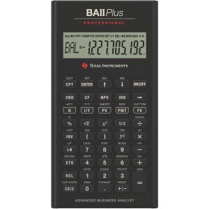 Texas Instruments BA II Plus Professional Calculator